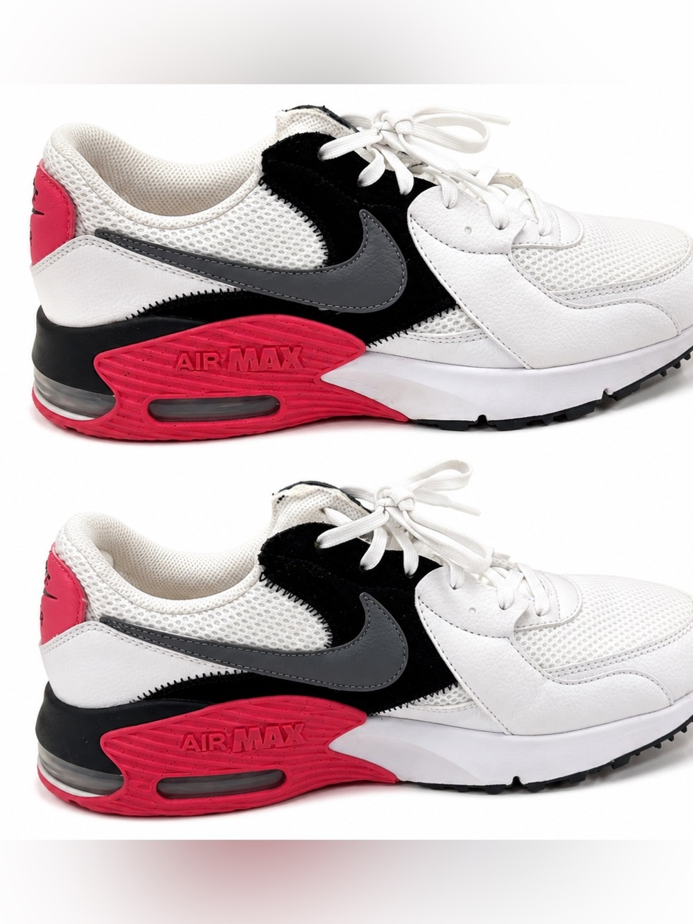 Nike Air Max White Black Pink Sneakers Women’s Size 11